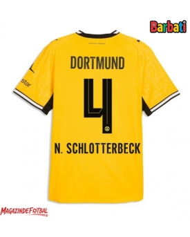 Borussia Dortmund Nico Schlotterbeck #4 Tricou Fotbal Replică 2026-27 Barbati Acasa Borussia Dortmund Nico Schlotterbeck #4 Tricou Fotbal Replică 2026-27 Barbati Acasa